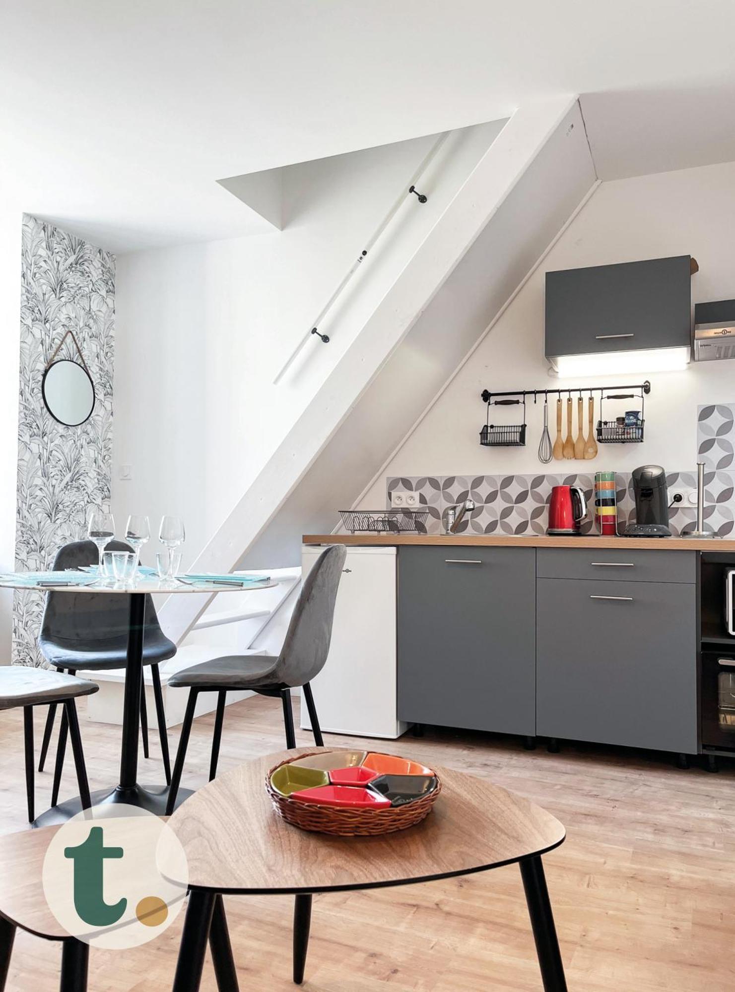 Apartment Tranquiloue - Ideal Duplex T2 - 8min Du Puy Du Fou *
